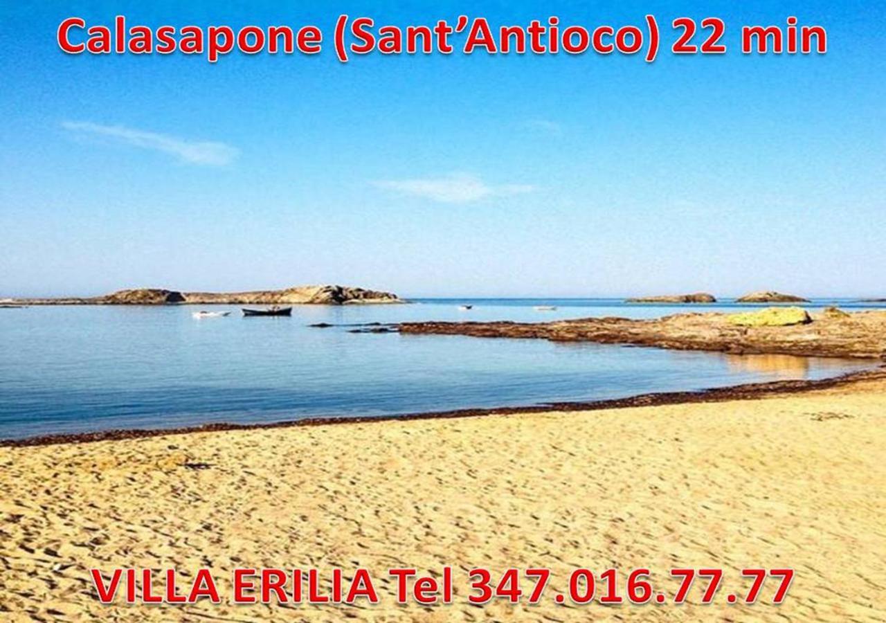 Villa Erilia San Giovanni Suèrgiu Extérieur photo