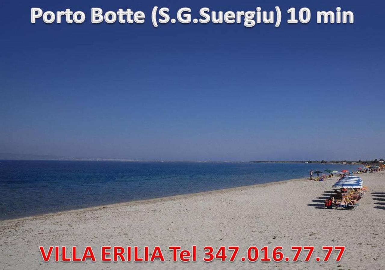 Villa Erilia San Giovanni Suèrgiu Extérieur photo